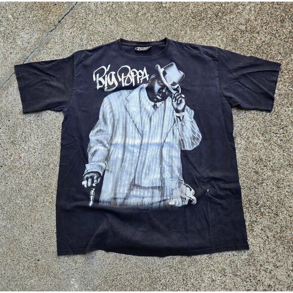 Vtg Y2k Brooklyn Mint The Notorious B.I.G. Biggie Smalls Rap Tee T Shirt 2XL - Picture 1 of 6